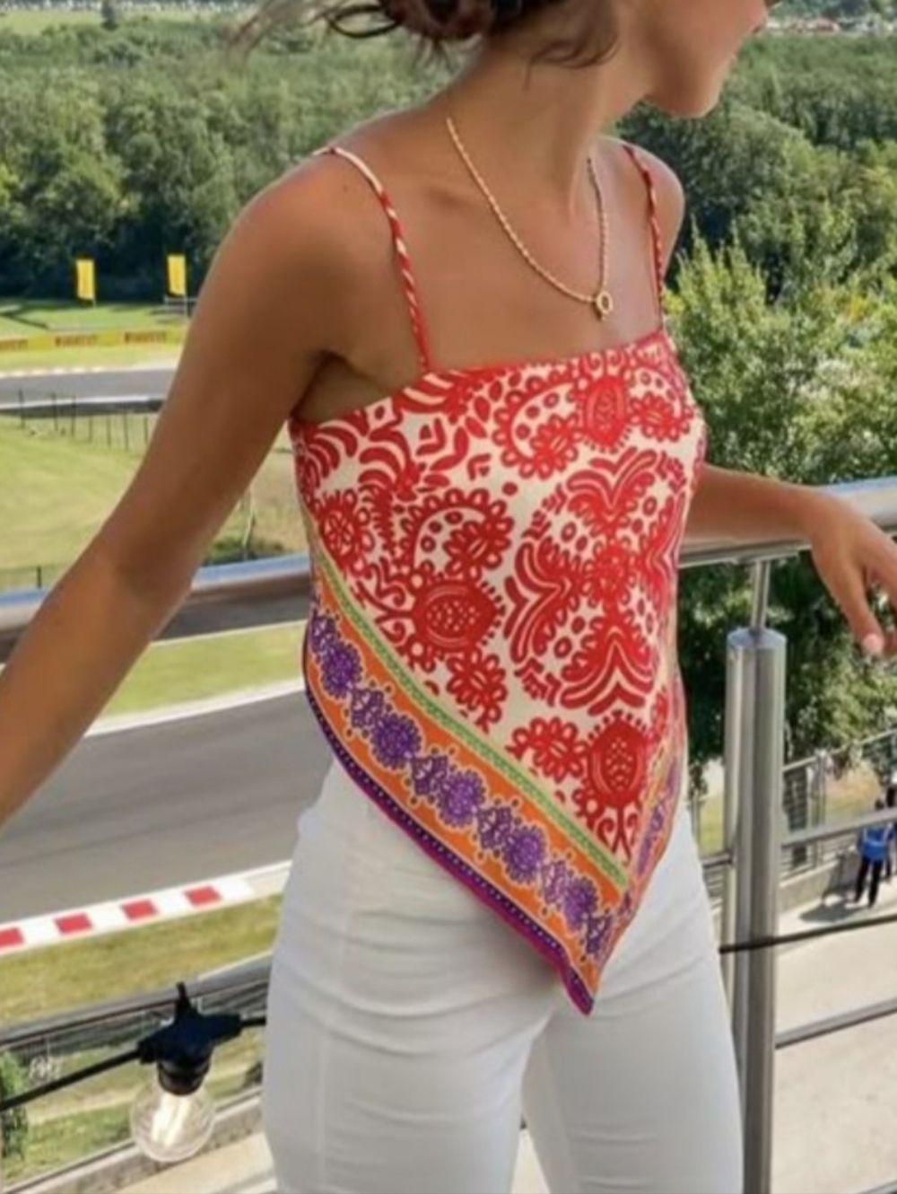 ZARA Bandana-Style Top 